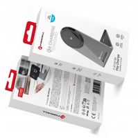 Ładowarka indukcyjna Qi2 MagSafe 15W srebrna do iPhone 14 Max