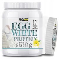 RSI EGG WHITE PROTEIN 510g ALBUMINA BIAŁKO JAJ REGENERACJA DIETA WANILIOWA