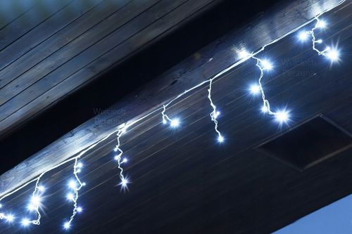 SOPLE 500 LED ZEWNĘTRZNE LAMPKI choinkowe KURTYNA IP44 STAŁE + FLASH na Arena.pl