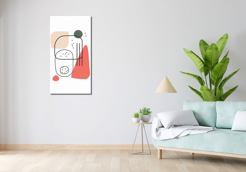 Obraz 50x100cm Przestrzenność zdjęcie 2