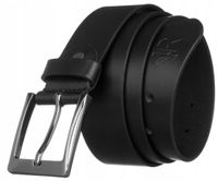 Pas skórzany ROVICKY R-FR-001 czarny skóra naturalna