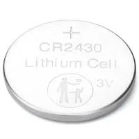 Bateria litowa CR2430 3V pastylka 5 sztuk praktyczne opakowanie