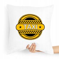 Poduszka Prezent Dla Taksówkarza Taxi Złotówiarz Z Nadrukiem Ze Zdjęciem