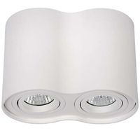 Nowoczesny spot sufitowy Tube 22952/02/31 metalowy do salonu biały