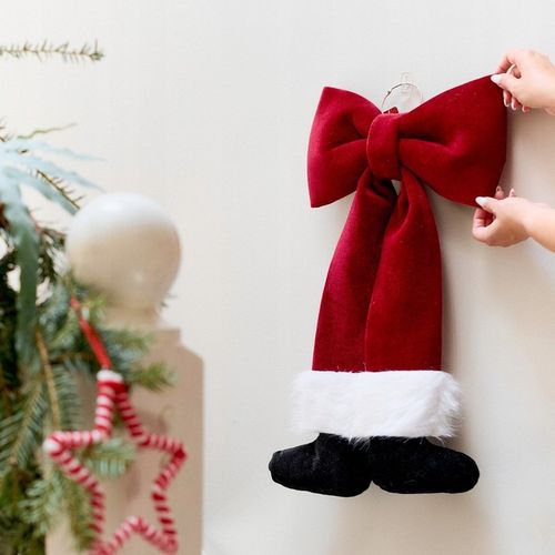 Kokarda BOWE czerwona duża z butami 38 x 62 cm HOMLA na Arena.pl