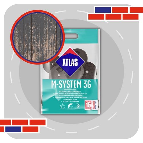 ZESTAW ATLAS M-SYSTEM L50 ŚCIANA SUFIT na Arena.pl