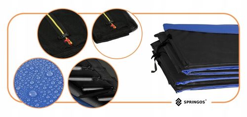 OSŁONA SPRĘŻYN + SIATKA WEWNĘTRZNA 304 - 312cm 10FT AKCESORIA DO TRAMPOLINY na Arena.pl