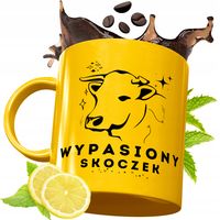 Złoty Kubek Premium Dla Skoczka Prezent Z Nadrukiem Ze Zdjęciem