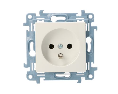 Simon10 Gniazdo pojedyncze  CGZ1.01/11 biały na Arena.pl