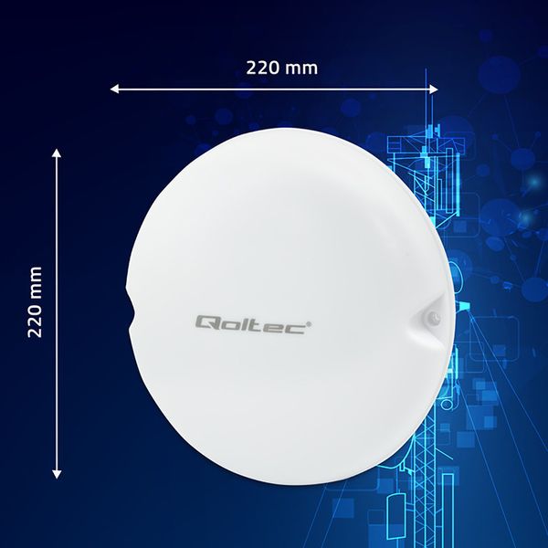 Qoltec Antena 5G LTE sufitowa 5dBi 50W Wewnętrzna zdjęcie 5