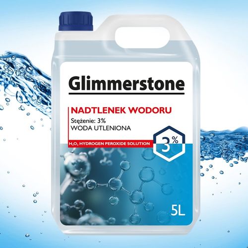 NADTLENEK WODORU 3% WODA UTLENIONA 5L - ODKAŻANIE WYBIELACZ DEZYNFEKCJA na Arena.pl