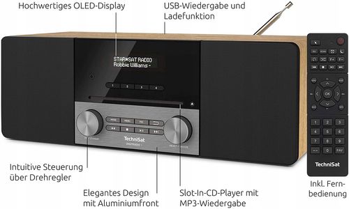 Radio cyfrowe TECHNISAT Digitradio 3 DAB+ FM na Arena.pl