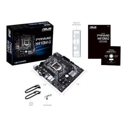 Asus PRIME H410M-D Memory slots 2, Processor family Intel, Micro ATX, DDR4, Processor socket LGA1200, Chipset Intel H na Arena.pl