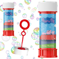 zestaw do tworzenia bańki mydlane świnka peppa pig dla dzieci 60 ml 200175