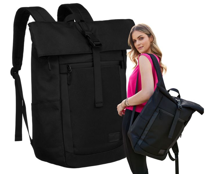 plecak miejski ptn rio-9114 black zdjęcie 1
