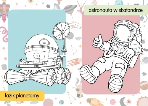 Kolorowanka Z Tatuażami. Kosmos na Arena.pl