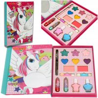 ZESTAW KOSMETYKÓW DLA DZIECI PALETKA MAKEUP KOSMETYKI DO MALOWANIA LAKIERY