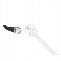 Cięgno linka przerzutki CP-19S Nierdz. PTFE 2.3m SH