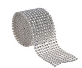 diamentowy pas 5cm x 3m srebrny