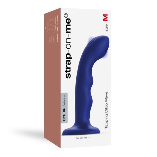 Strap-on-me Tapping Dildo Wave Night Blue na Arena.pl