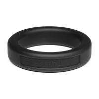 perfect fit hefty ring classic silikonowy pierścień 3,6 cm czarny