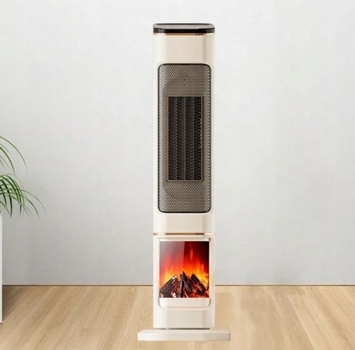 Grzejnik Wentylator podłogowy Farelka 2000W MOCNY TERMOWENTYLATOR 2W1 3D na Arena.pl