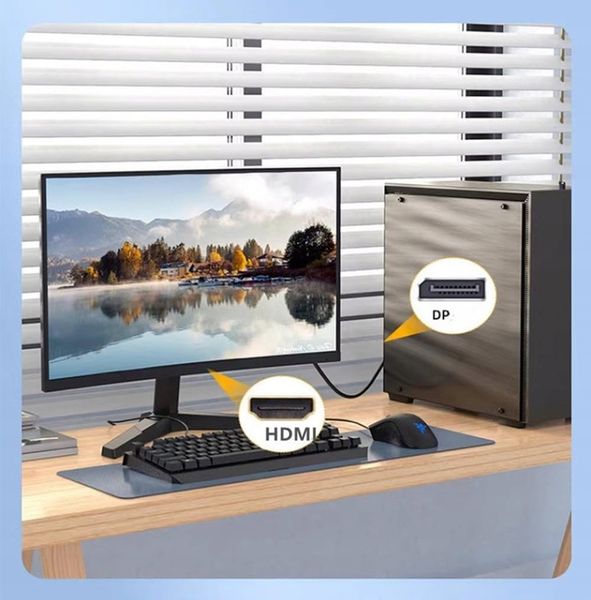 Kabel DisplayPort do HDMI DP 3 m adapter zdjęcie 6