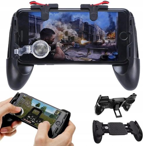 GAMEPAD KONTROLER UCHWYT DO TELEFONU ANDROID IOS TRIGGER FORTNITE PUBG PAD na Arena.pl