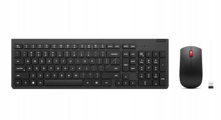 Lenovo Essential Wireless Combo Keyboard & Mouse Gen2 Black US (4X31N50720) zdjęcie 4