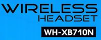 Słuchawki WH-XB710N bezprzewodowe nauszne z mikrofonem USB typ-C 2024