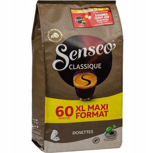 Pady SENSEO PHILIPS CLASSIQUE 60 szt. XXL + gratis VIDEOBOOK na Arena.pl