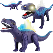 Dinozaur Z Efektami Świetlnymi I Dźwiękowymi Dla Dzieci Ruchomy Świeci 693