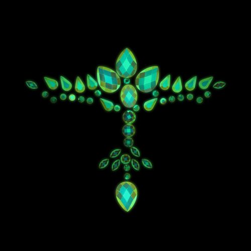 body jewelry stickers   chest na Arena.pl