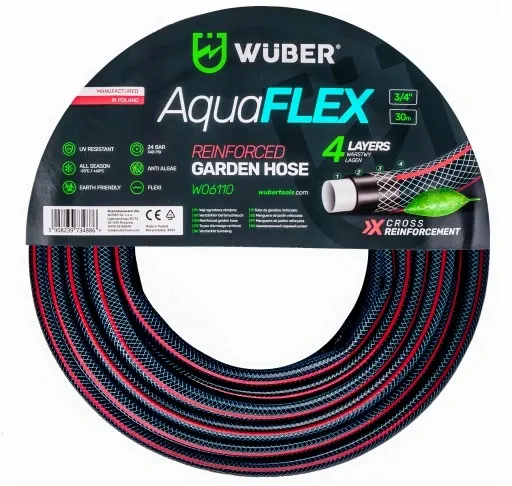 POMPA DO WODY CZYSTEJ GÓRNOSSĄCA RUSKA GŁĘBINOWA + WĄŻ ZBROJONY 3/4" 30M zdjęcie 6