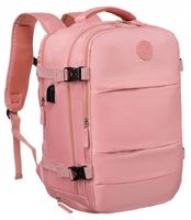 Plecak wielofunkcyjny do samolotu PETERSON PTN 23026-5497 różowy 40x30x20cm