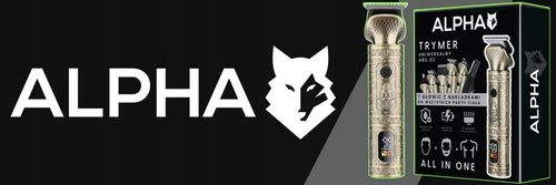 Trymer Alpha Maszynka 7w1, Golarka Do Brody, Do Ciała na Arena.pl
