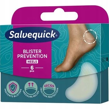 Salvequick Plastry Foot Care Medium 6 Szt. zdjęcie 1