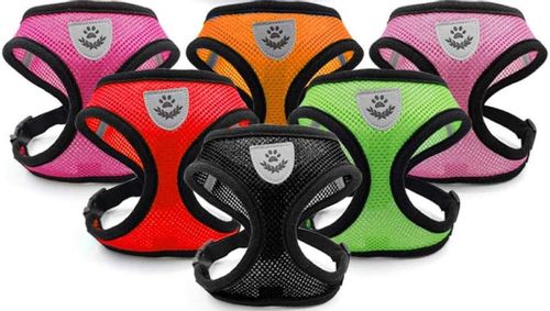 Szelki bezuciskowe, rozm. mini XL czerwone na Arena.pl