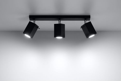 Plafon MERIDA 3 Czarny SL.0101 na Arena.pl