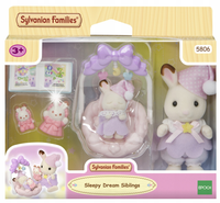 Sylvanian Families ŚPIĄCE RODZEŃSTWO Zestaw z figurkami Akcesoria