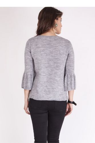 Sweter SWE096 Gray - MKM Szary M na Arena.pl