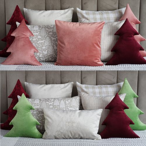 Poduszka Choinka Czerwona Prezent dla dziecka Boże Narodzenie Dekoracja na Arena.pl