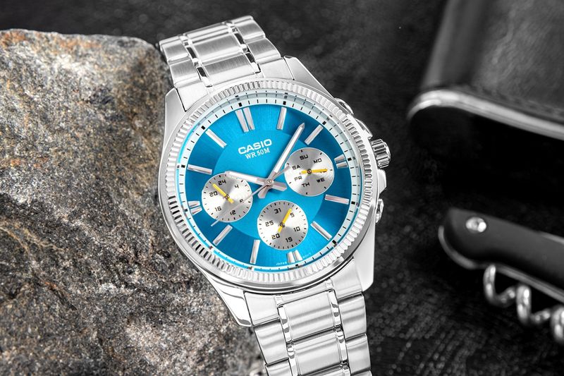 zegarek męski casio mtp-1375d-2a2vdf + box zdjęcie 5