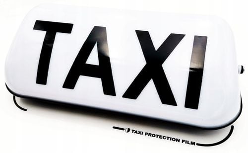 LAMPA KOGUT TAXI LED NA PILOTA + FOLIA OCHRONNA na Arena.pl