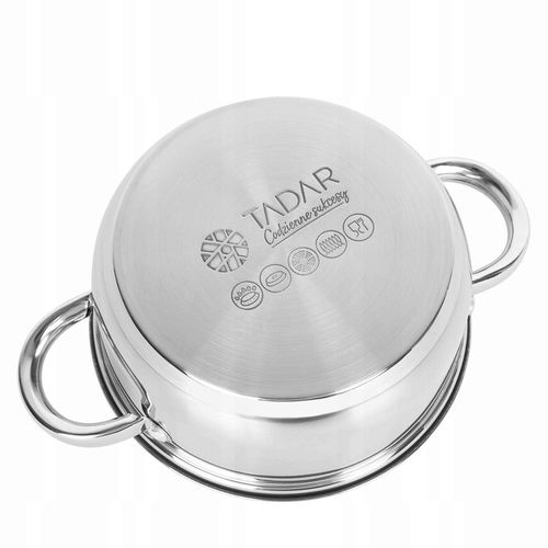 GARNEK do gotowania NA PARZE indukcja garnek ze stali nierdzewnej 2L Sano na Arena.pl