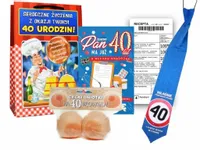 Gotowy Upominek na 40-stkę dla Faceta Mężczyzny