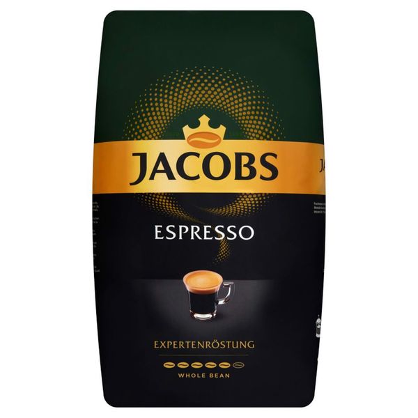 Jacobs Espresso Kawa ziarnista 1 kg zdjęcie 1
