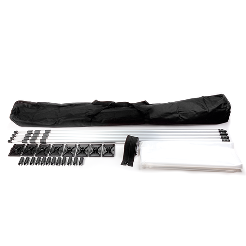 Ściana osłonowa przeciwpyłowa SCLEY 3,9m x 5m na Arena.pl