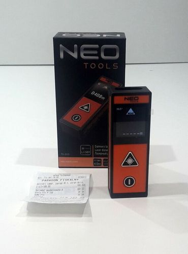 Dalmierz laserowy NEO TOOLS 75-203 40m na Arena.pl