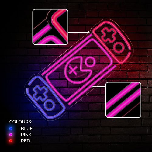 Neon PLEXI LED KONSOLA DO GIER multikolor FPNE27 Forever Light na Arena.pl